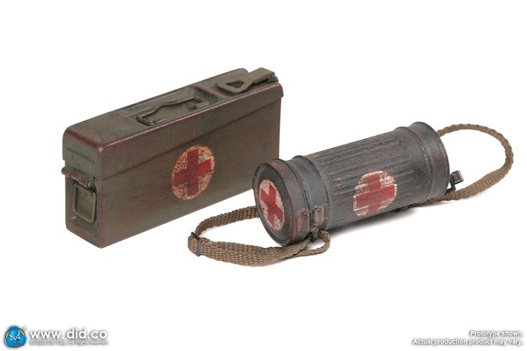 Ready! DID D80183 1/6 WWII German WH Medic Officer Candidate, Unterazt Gröger