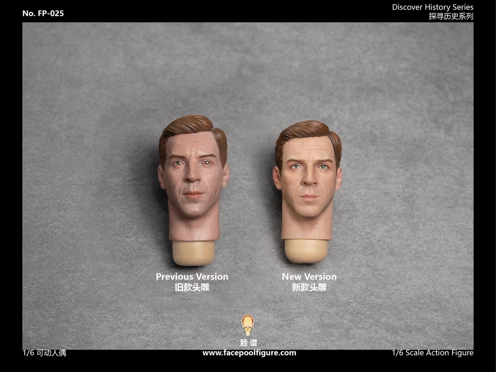 Pre-order Facepoolfigure 1/6 Exploring History Series FP025 A or B Figure Toy