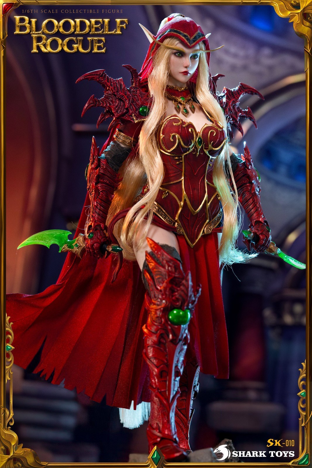 Pre-order SHARK TOYS SK-010 1/6 Blood Elf Rogue Valeera Female Action Figure
