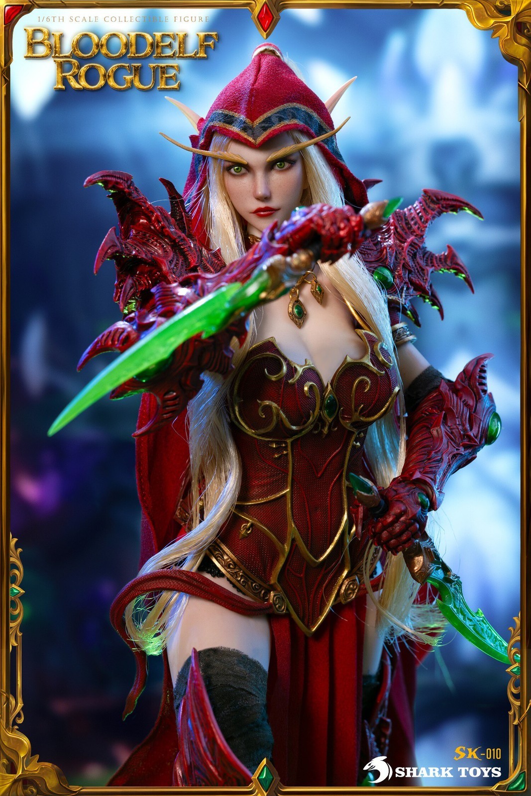 Pre-order SHARK TOYS SK-010 1/6 Blood Elf Rogue Valeera Female Action Figure