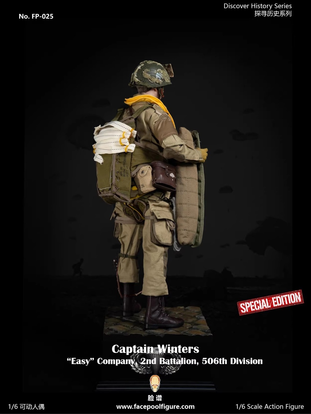 Pre-order Facepoolfigure 1/6 Exploring History Series FP025 A or B Figure Toy