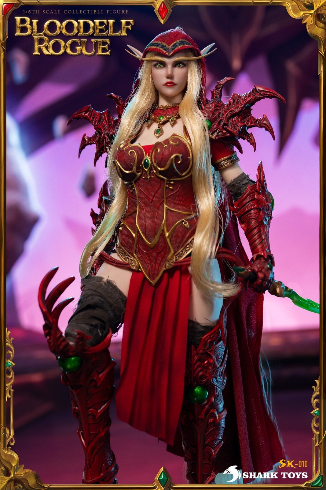 Pre-order SHARK TOYS SK-010 1/6 Blood Elf Rogue Valeera Female Action Figure
