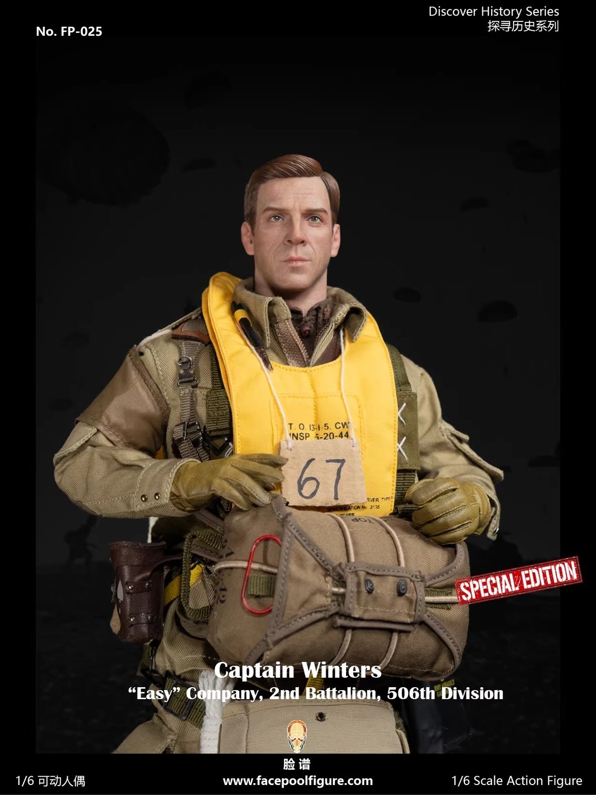 Pre-order Facepoolfigure 1/6 Exploring History Series FP025 A or B Figure Toy