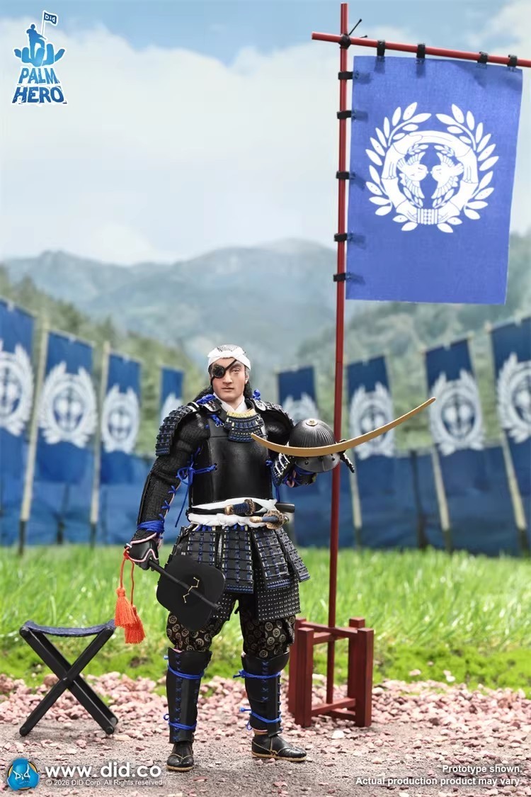 Pre-order DID XJ80030 1/12 Japan Samurai Date Masamune Action Figure Model Toy