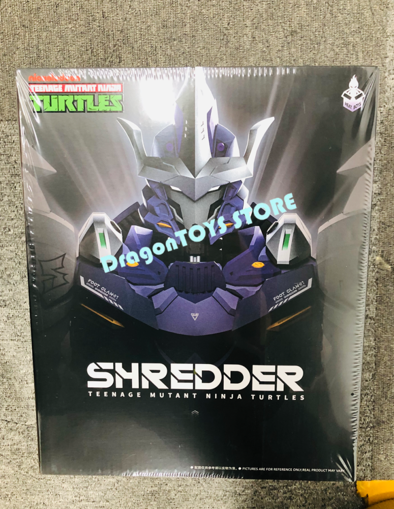 Ready! New HeatBoys HB0016 Robot Mecha Shredder Metal Build Action Figure