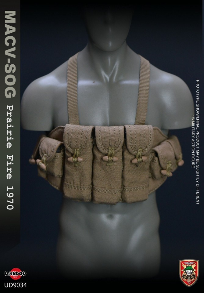 In Stock New UJINDOU UD9034 1/6 MACV SOG Prairie Fire 1970 Action Figure Model