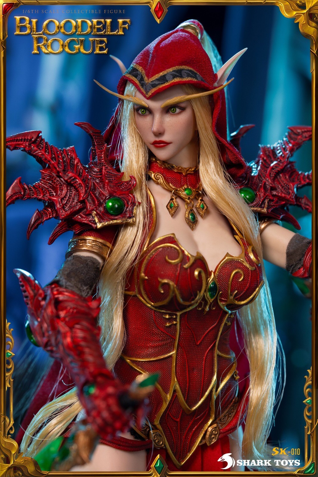 Pre-order SHARK TOYS SK-010 1/6 Blood Elf Rogue Valeera Female Action Figure