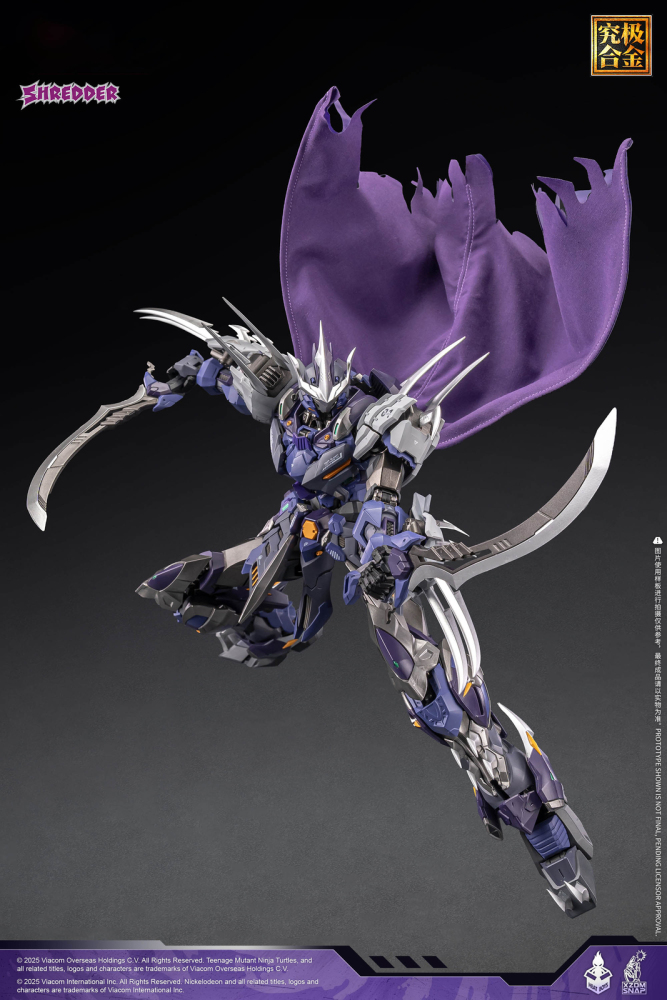 Ready! New HeatBoys HB0016 Robot Mecha Shredder Metal Build Action Figure