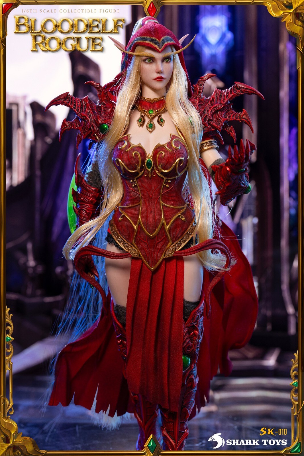 Pre-order SHARK TOYS SK-010 1/6 Blood Elf Rogue Valeera Female Action Figure