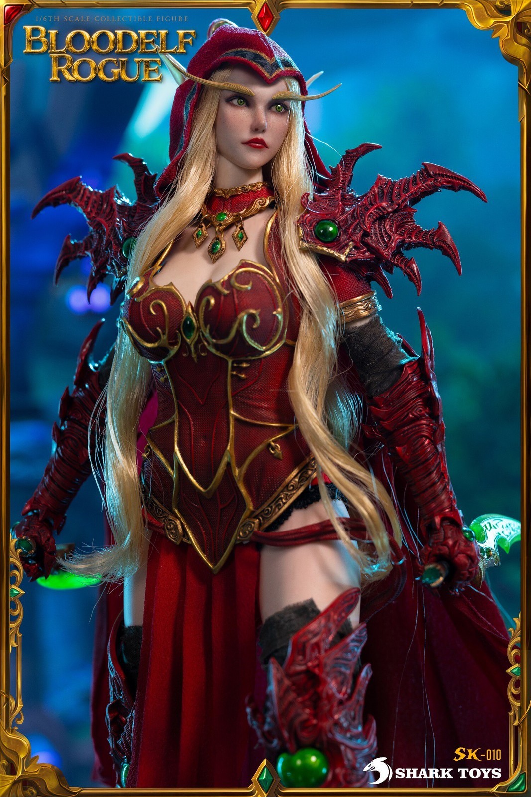 Pre-order SHARK TOYS SK-010 1/6 Blood Elf Rogue Valeera Female Action Figure