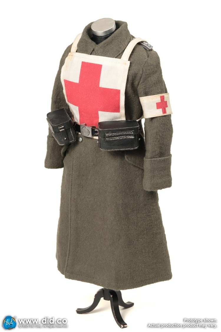 Ready! DID D80183 1/6 WWII German WH Medic Officer Candidate, Unterazt Gröger