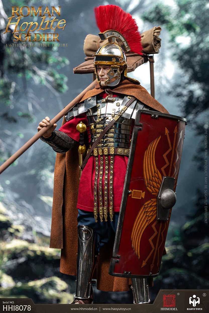 New HHMODEL HH18078 1/6 Imperial Legion Hoplite Heavy Armored Infantry Figure