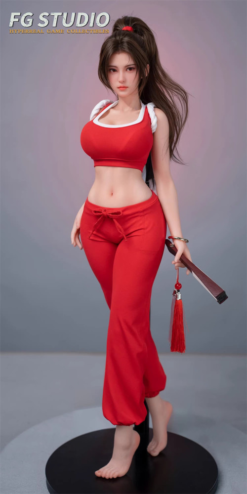 Pre-order FG Studio 1/3 FG-007 Red-Clad Fighting Girl Fully Silicone Figure