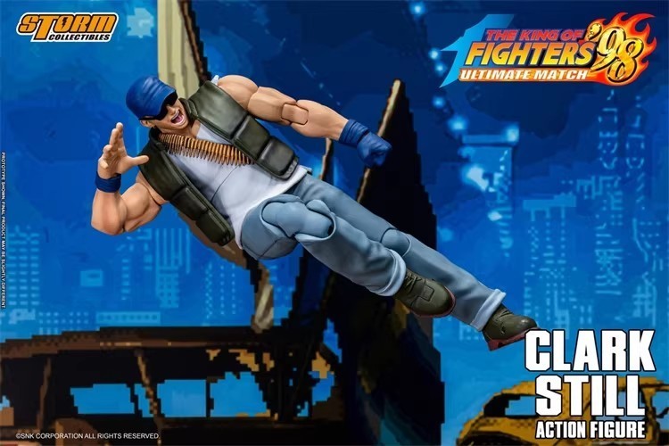 Pre-order Storm Toys SKKF17 1/12 Clark Still The King Of Fighters Action Figure