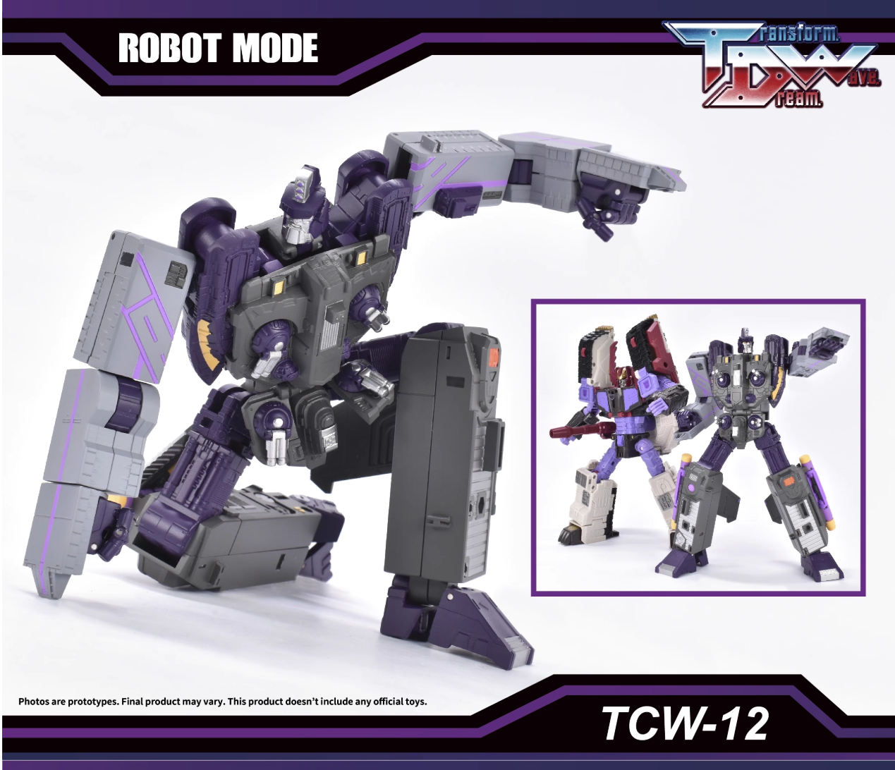 Ready! New Transform Dream Wave TCW-12 Wave Upgrade Kit w/ bonus Action Figure