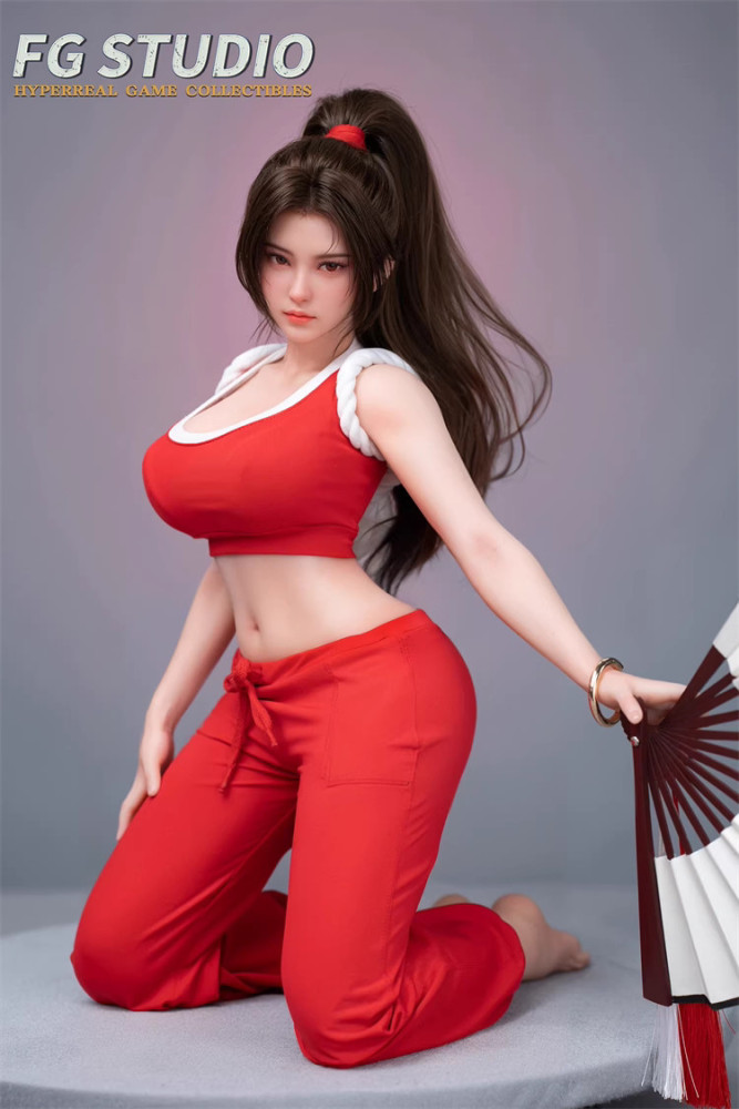 Pre-order FG Studio 1/3 FG-007 Red-Clad Fighting Girl Fully Silicone Figure