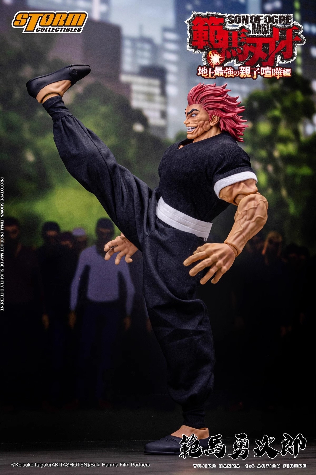 In Hand!  Storm Toys KIBK08 1/6 BAKI HANMA Yujiro Hanma Male Action Figure Model