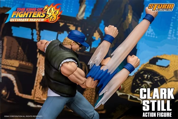 Pre-order Storm Toys SKKF17 1/12 Clark Still The King Of Fighters Action Figure