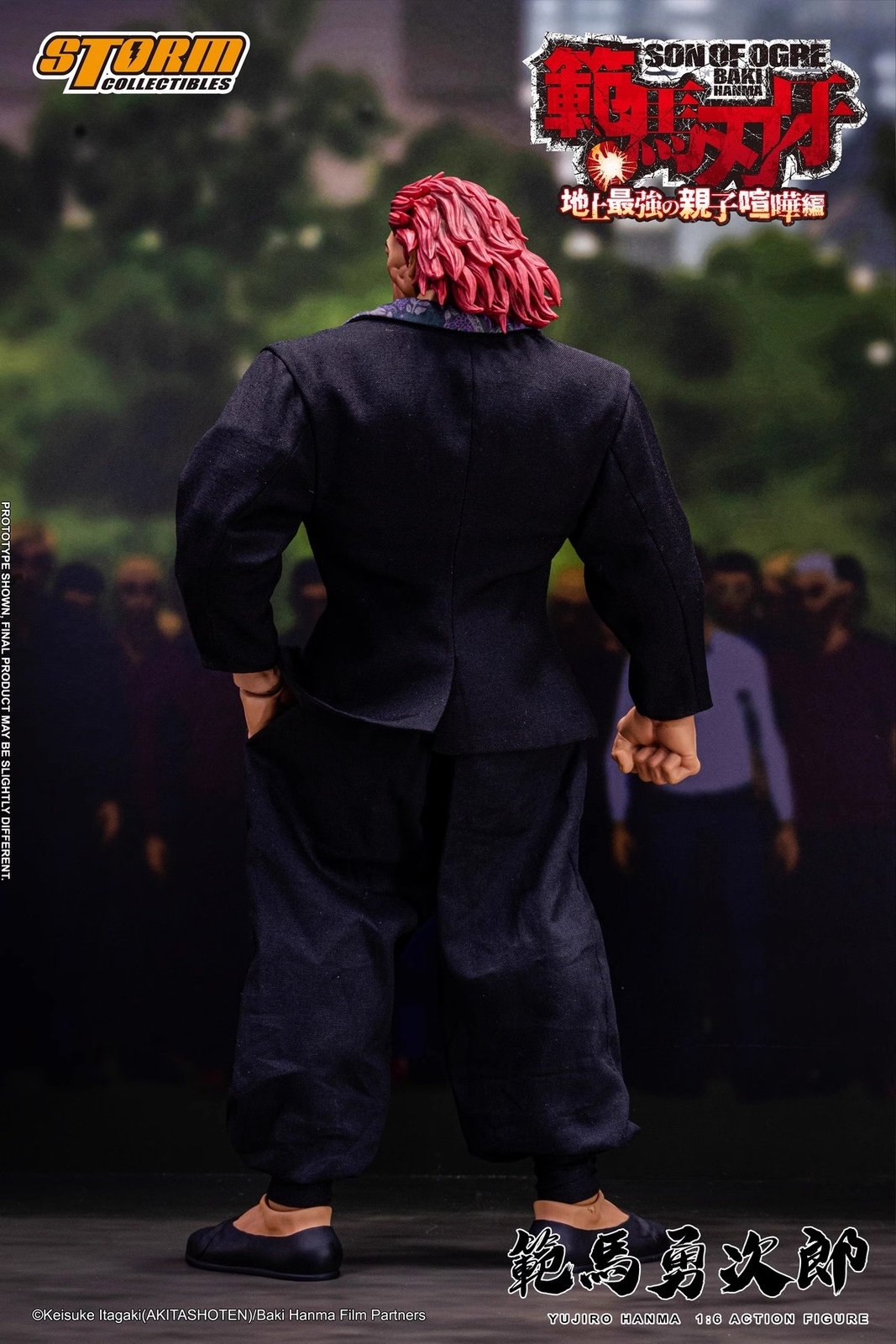In Hand!  Storm Toys KIBK08 1/6 BAKI HANMA Yujiro Hanma Male Action Figure Model
