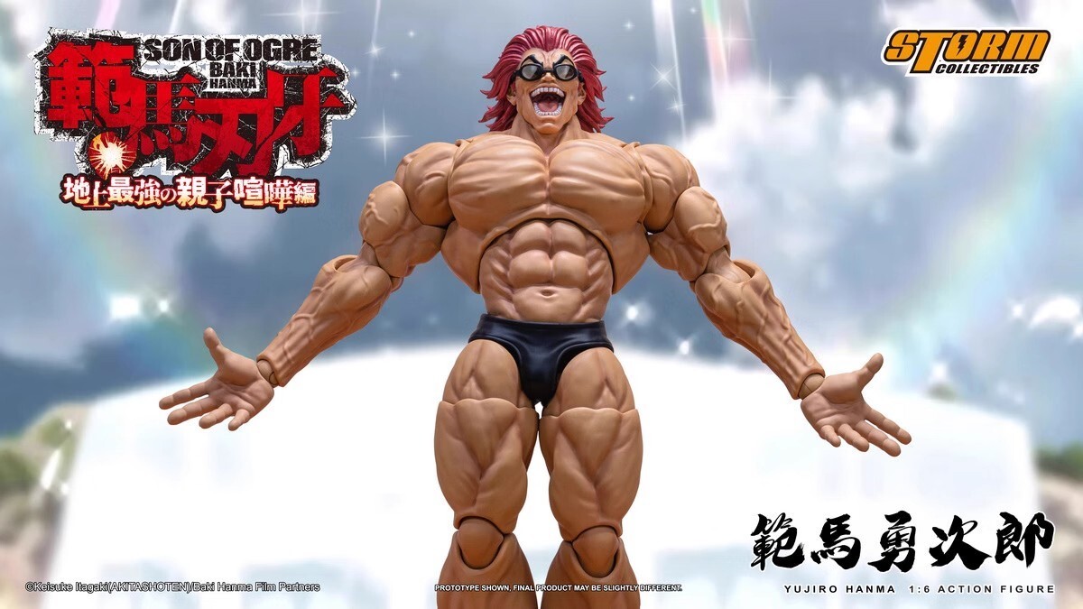 In Hand!  Storm Toys KIBK08 1/6 BAKI HANMA Yujiro Hanma Male Action Figure Model