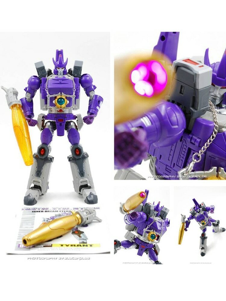 In Stock New DX9 Toys D07 Tyrant Galvatron Cannon Transformable Action Figure
