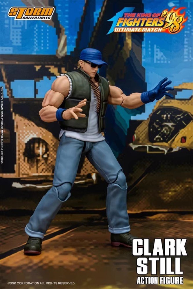 Pre-order Storm Toys SKKF17 1/12 Clark Still The King Of Fighters Action Figure