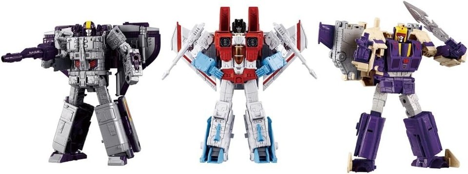 In Stock New Takara Tomy Transforms Dramatic Capture Series Triple Takeover Toys