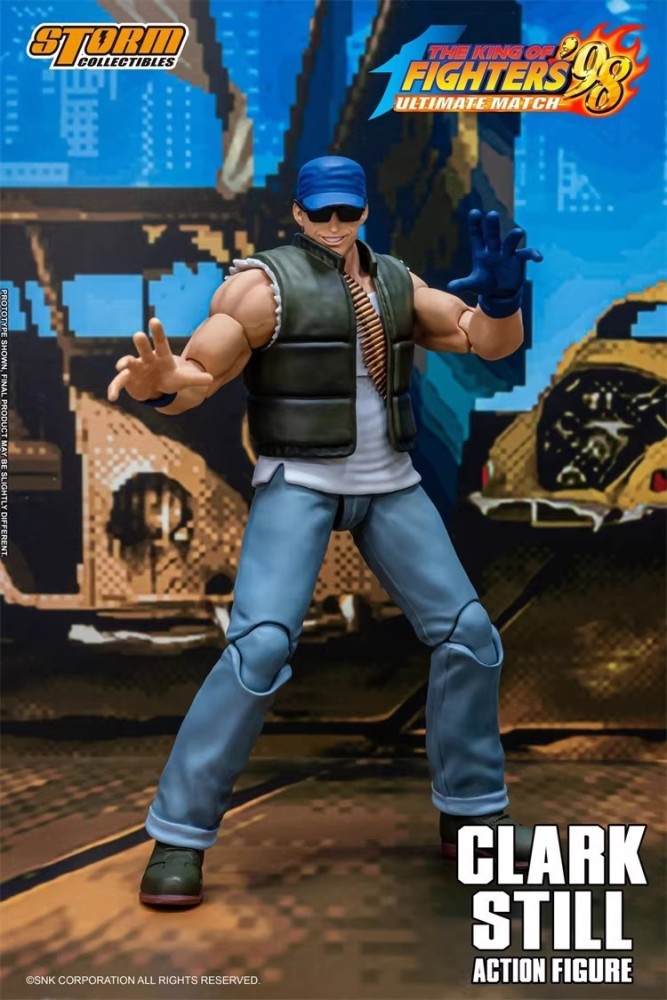 Pre-order Storm Toys SKKF17 1/12 Clark Still The King Of Fighters Action Figure