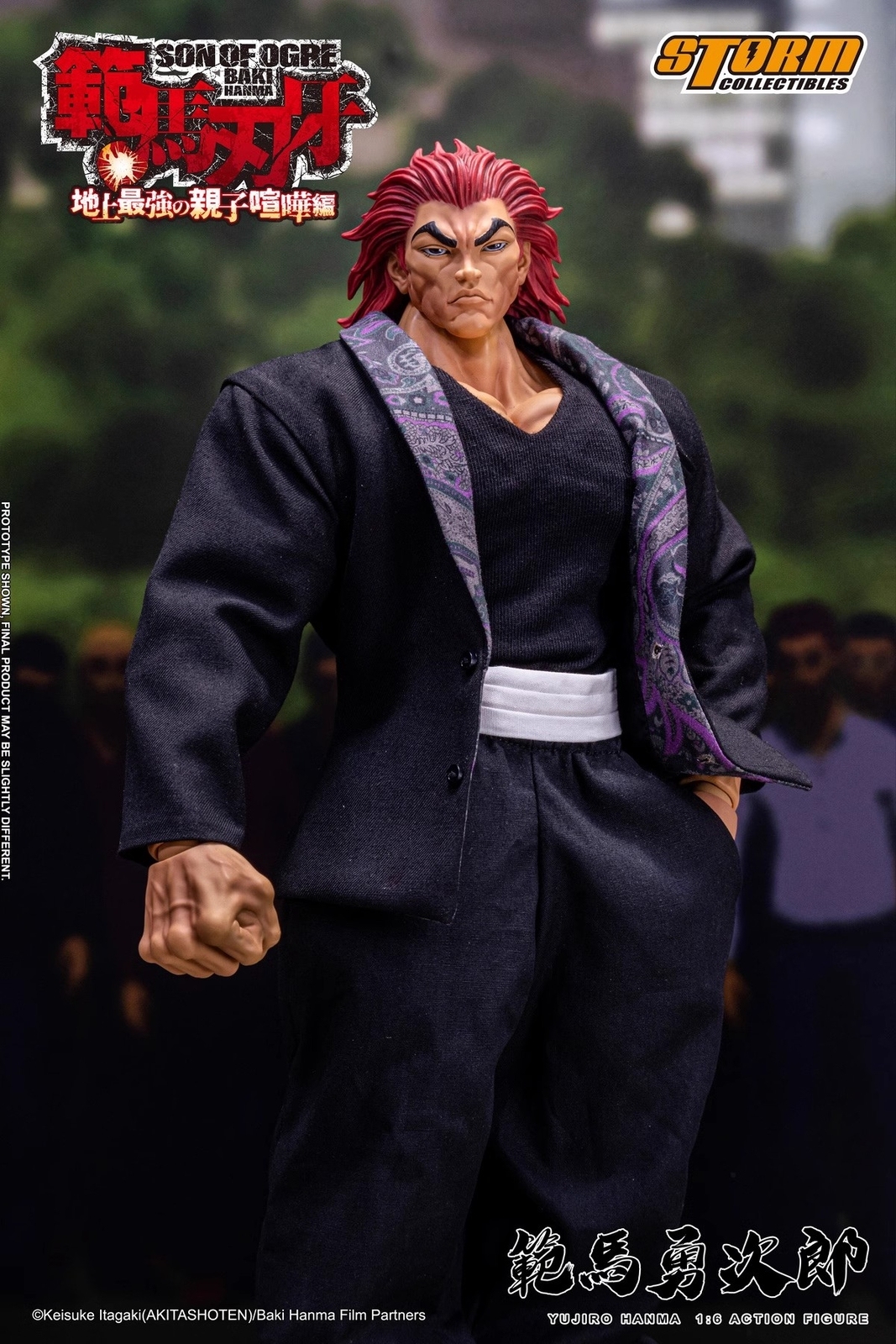 In Hand!  Storm Toys KIBK08 1/6 BAKI HANMA Yujiro Hanma Male Action Figure Model