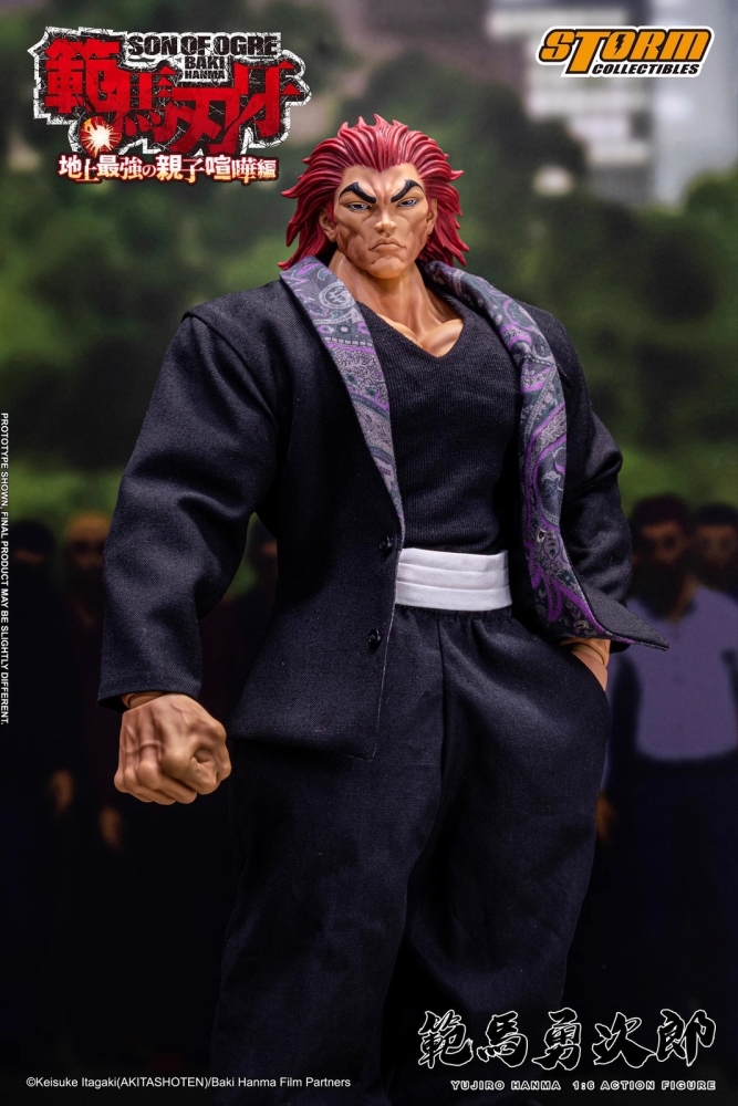 In Hand!  Storm Toys KIBK08 1/6 BAKI HANMA Yujiro Hanma Male Action Figure Model