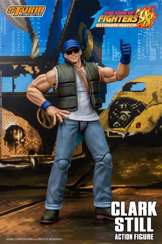 Pre-order Storm Toys SKKF17 1/12 Clark Still The King Of Fighters Action Figure