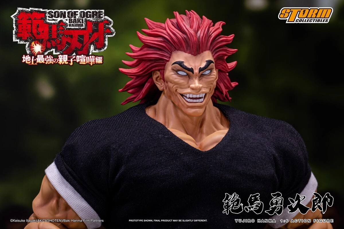 In Hand!  Storm Toys KIBK08 1/6 BAKI HANMA Yujiro Hanma Male Action Figure Model