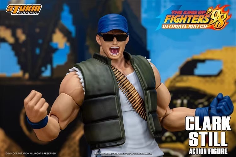 Pre-order Storm Toys SKKF17 1/12 Clark Still The King Of Fighters Action Figure