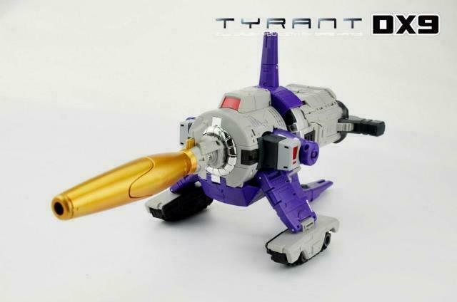 In Stock New DX9 Toys D07 Tyrant Galvatron Cannon Transformable Action Figure