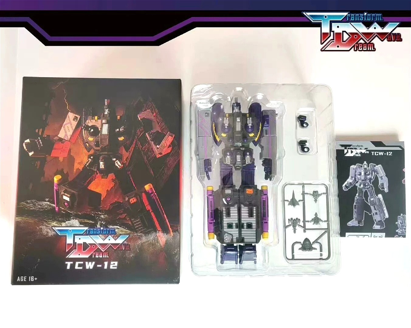 Ready! New Transform Dream Wave TCW-12 Wave Upgrade Kit w/ bonus Action Figure
