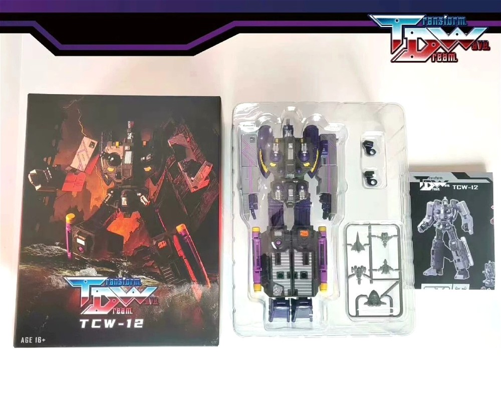 Ready! New Transform Dream Wave TCW-12 Wave Upgrade Kit w/ bonus Action Figure