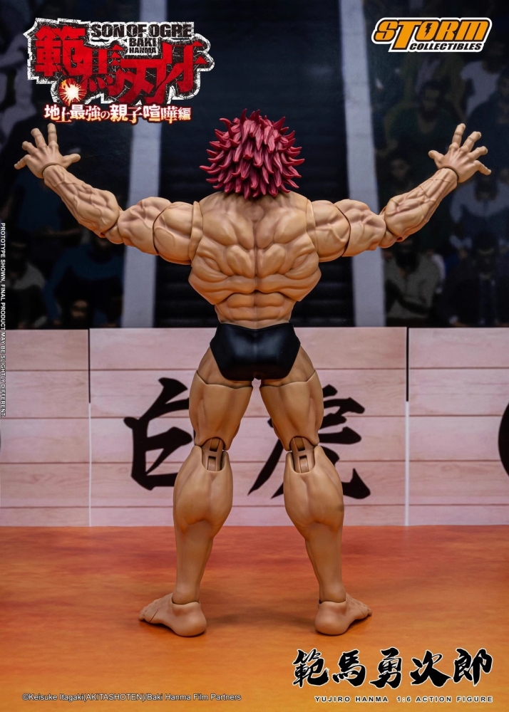 In Hand!  Storm Toys KIBK08 1/6 BAKI HANMA Yujiro Hanma Male Action Figure Model