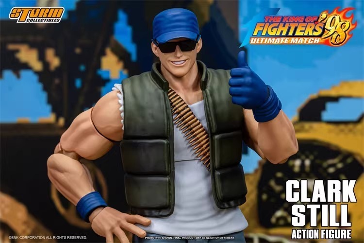 Pre-order Storm Toys SKKF17 1/12 Clark Still The King Of Fighters Action Figure