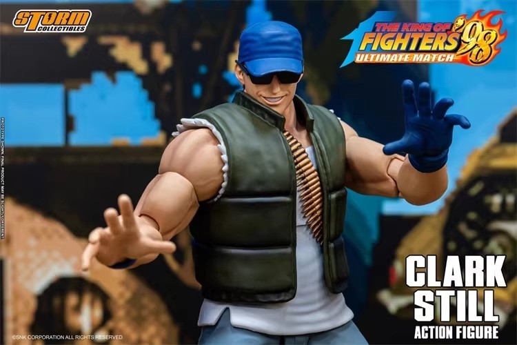 Pre-order Storm Toys SKKF17 1/12 Clark Still The King Of Fighters Action Figure