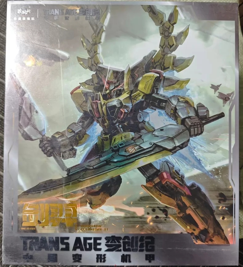 In Stock New CangToys CT-Longyan 01 Stegsarow Snarl Transforms Toy Action Figure