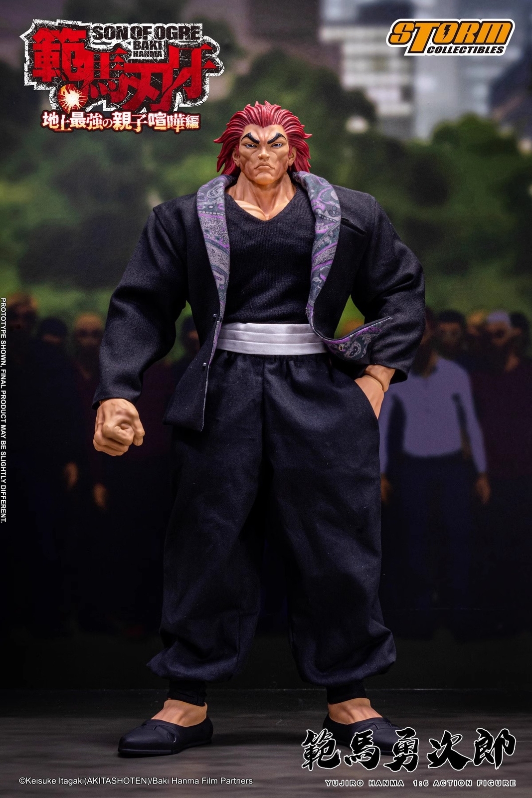 In Hand!  Storm Toys KIBK08 1/6 BAKI HANMA Yujiro Hanma Male Action Figure Model