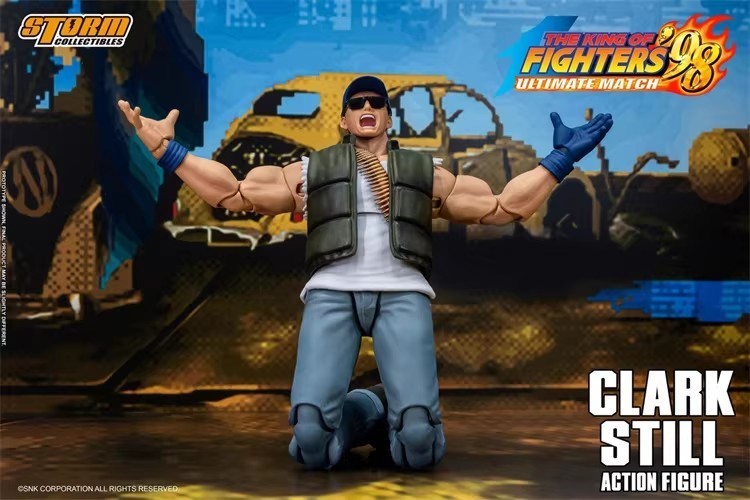 Pre-order Storm Toys SKKF17 1/12 Clark Still The King Of Fighters Action Figure