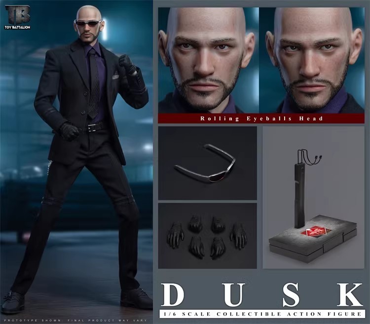 Pre-order TOYS BATTALION 1/6 Dusk TB030 Action Figure Toy Model