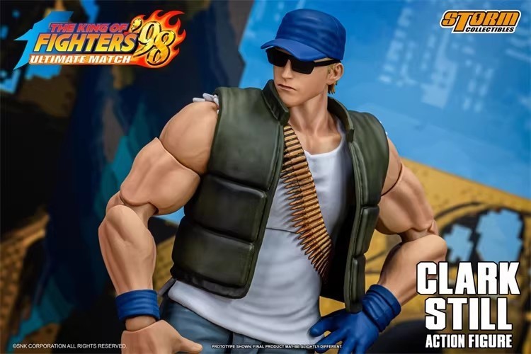 Pre-order Storm Toys SKKF17 1/12 Clark Still The King Of Fighters Action Figure