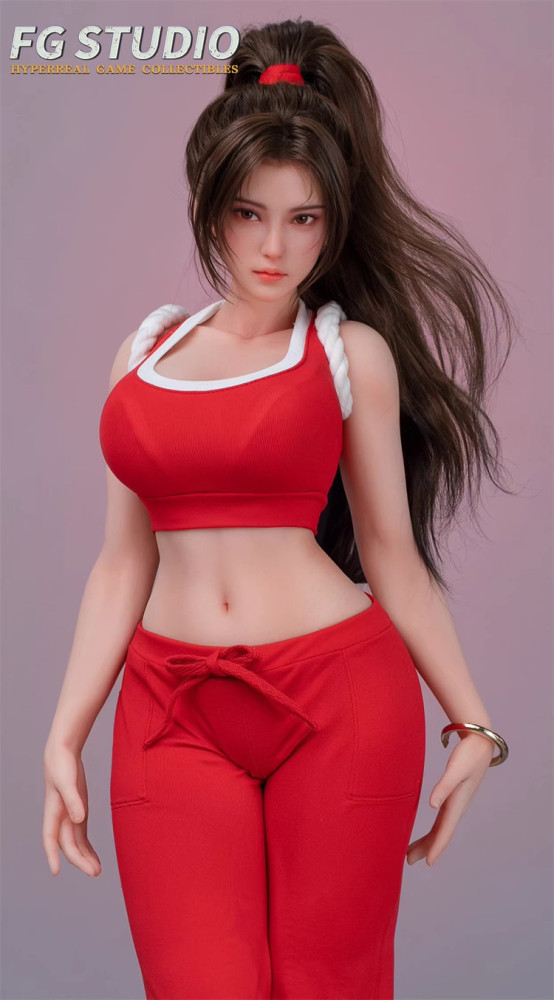 Pre-order FG Studio 1/3 FG-007 Red-Clad Fighting Girl Fully Silicone Figure