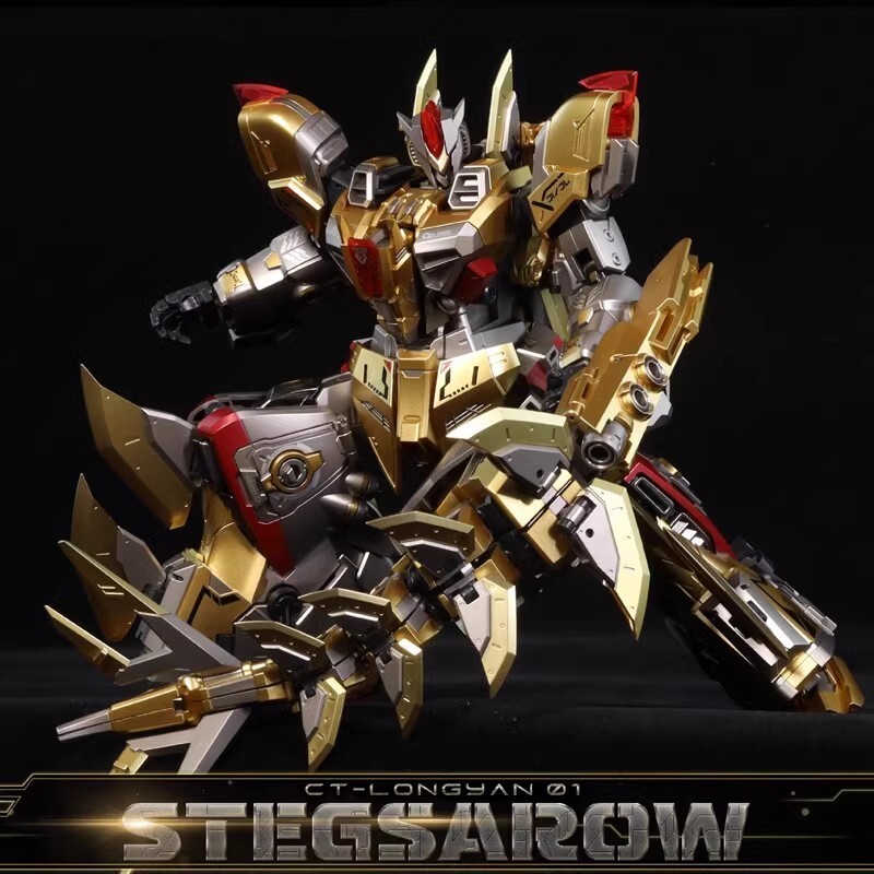 In Stock New CangToys CT-Longyan 01 Stegsarow Snarl Transforms Toy Action Figure