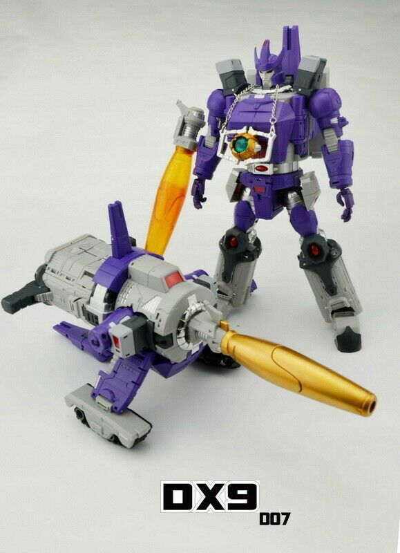 In Stock New DX9 Toys D07 Tyrant Galvatron Cannon Transformable Action Figure