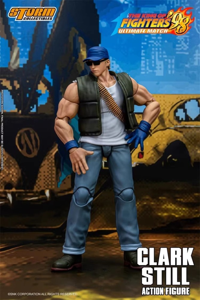 Pre-order Storm Toys SKKF17 1/12 Clark Still The King Of Fighters Action Figure