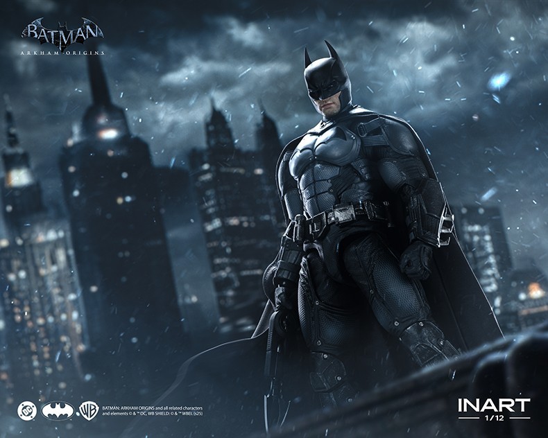 Pre-order INART MAG-G0003 1/12 Arkham Origins Batman 6in Action Figure Model