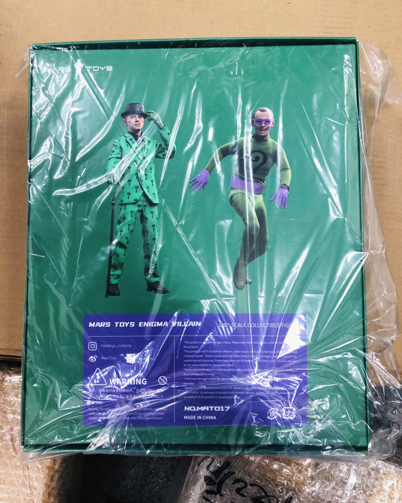 Ready! Mars Toys MAT017 1/6 Batman Batman 1966 The Riddler Action Figure
